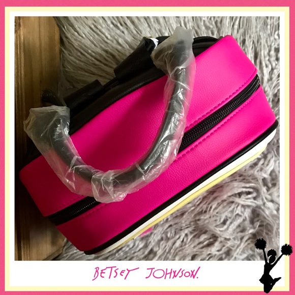 Luv Betsey Johnson Cheerleader Girl Pink Backpack - Picture 11 of 14